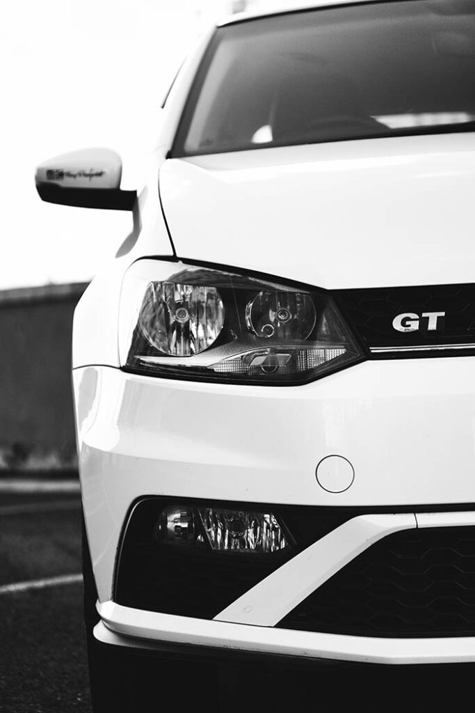 Volkswagen at shop for Volkswagen repair.